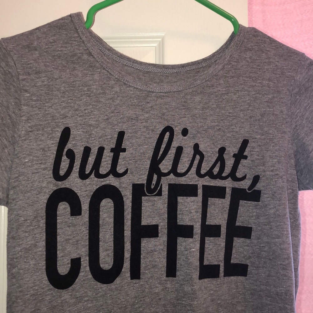 Gray & black tshirt